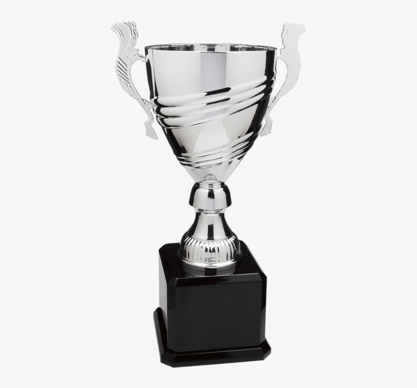 Jumbo Silver Metal Cup Trophy On A Black Royal Piano - Trophy, transparent png download