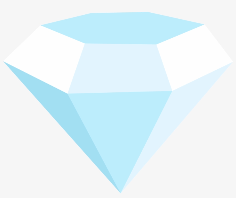 Transparent Diamond Vector - Triangle, transparent png download