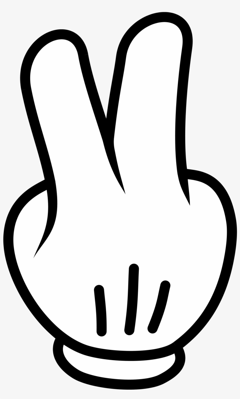 This Free Icons Png Design Of Two Finger Nog, transparent png download