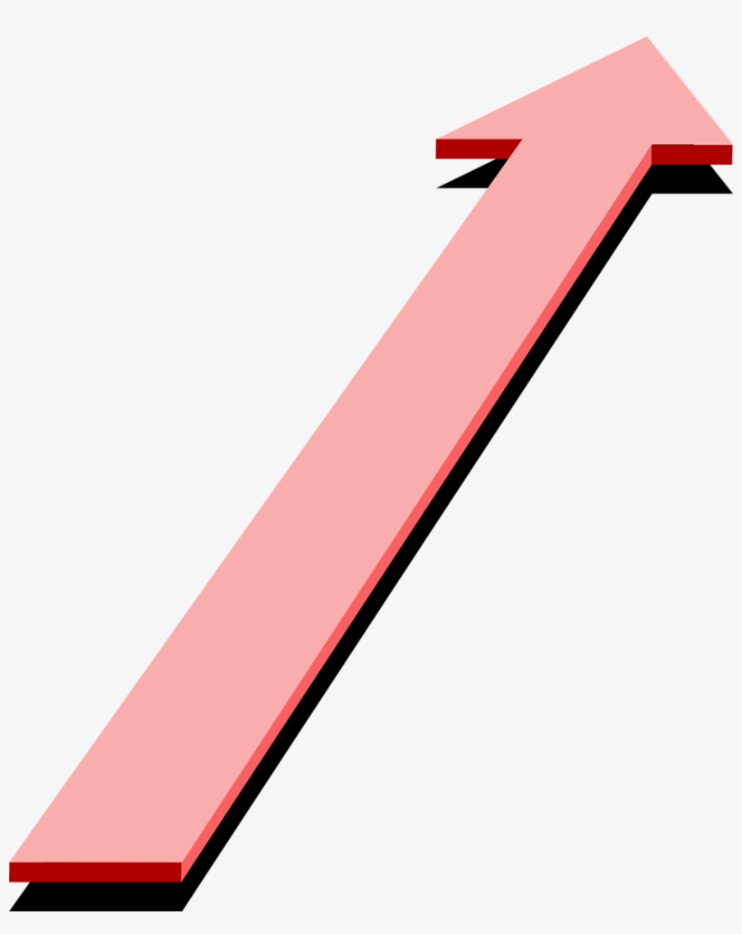 Arrow Red Free Stock Photo Illustration Of - Arrow 3d, transparent png download
