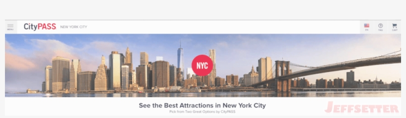 Citypass New York City - New York City, transparent png download