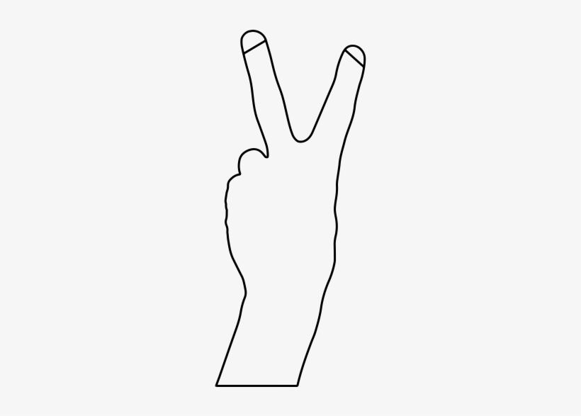 Peace Rubber Stamp - Drawing, transparent png download