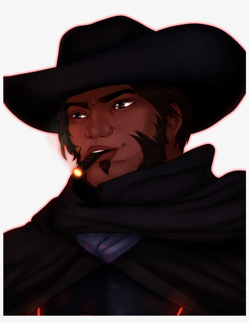 Blackwatch Mccree - Cowboy Hat, transparent png download