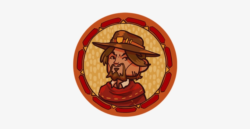 Jesse Mccree - Cartoon, transparent png download