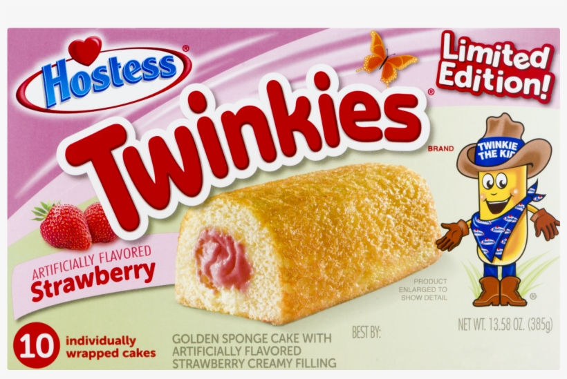 New Hostess Usa Cotton Candy Twinkies 10 Count Limited, transparent png download