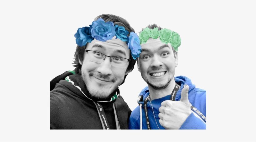 You Get A Flower Crown, You Get A Flower Crown, Everyone - Jack And Mark Pics Together, transparent png download