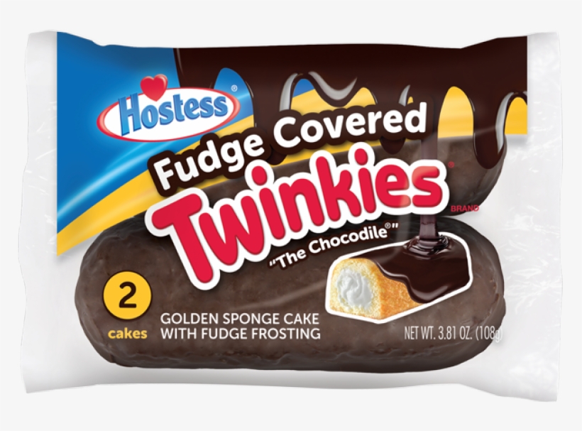 Hostess Fudge Covered Twinkies - New Hostess Chocolate Cake Twinkies 10 Count Free Worldwide, transparent png download