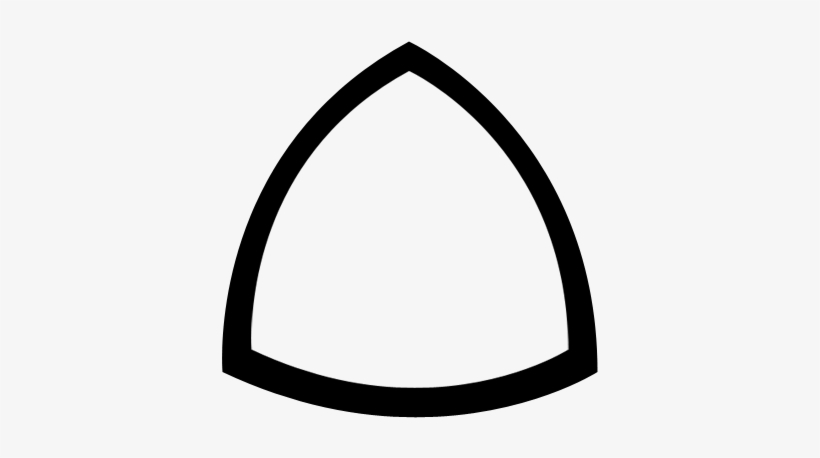 Reuleaux Triangle Is One Response To The Inquiry "other - Reuleaux Triangle Metal Png, transparent png download