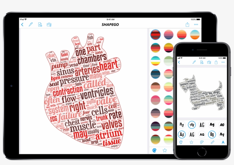 Shapego Palettes - Iphone, transparent png download
