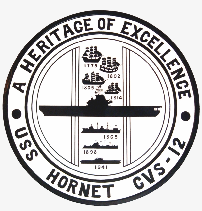 Uss Hornet Shield 1960s - Circle, transparent png download