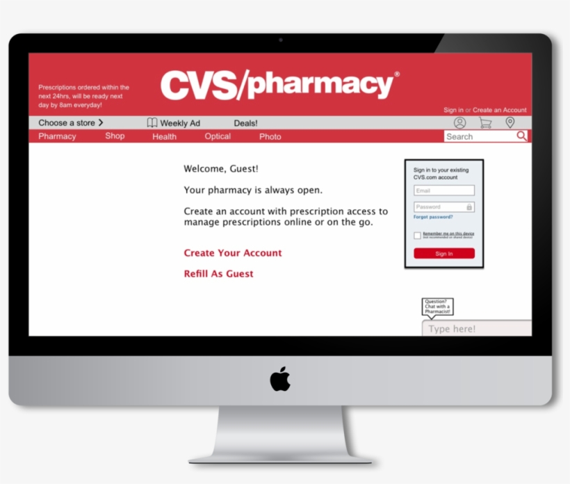 Cvs Imac - Cvs Pharmacy, transparent png download