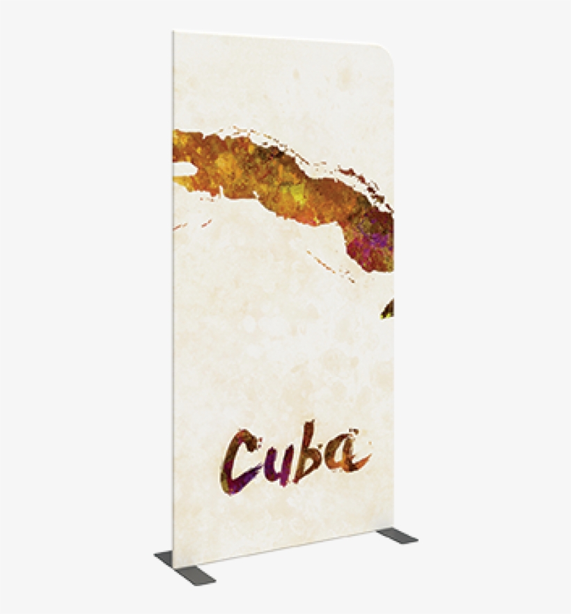 Mapa Cuba Acuarela, transparent png download