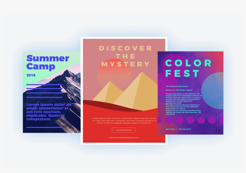 Advertising Poster Collage - Advertising, transparent png download