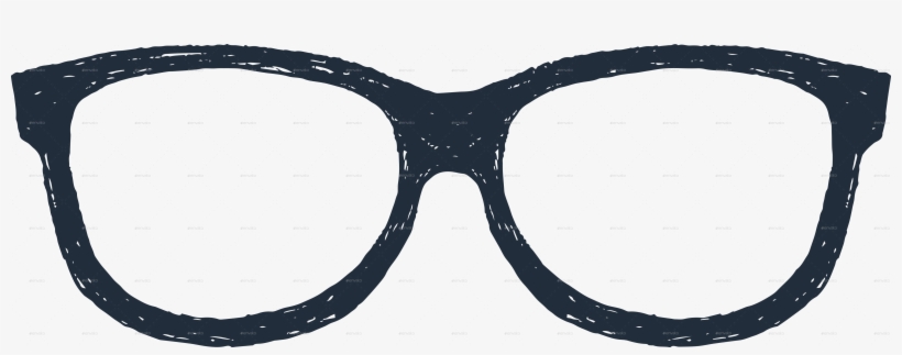 Drawing Mustaches Sunglass - Sunglasses, transparent png download