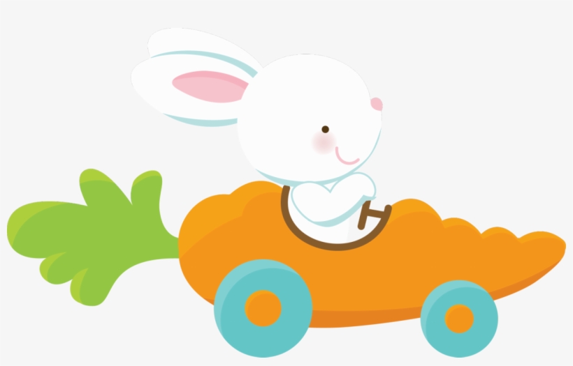 Zwd Carrotcar - Personalized Easter Bunny Car Bib, transparent png download
