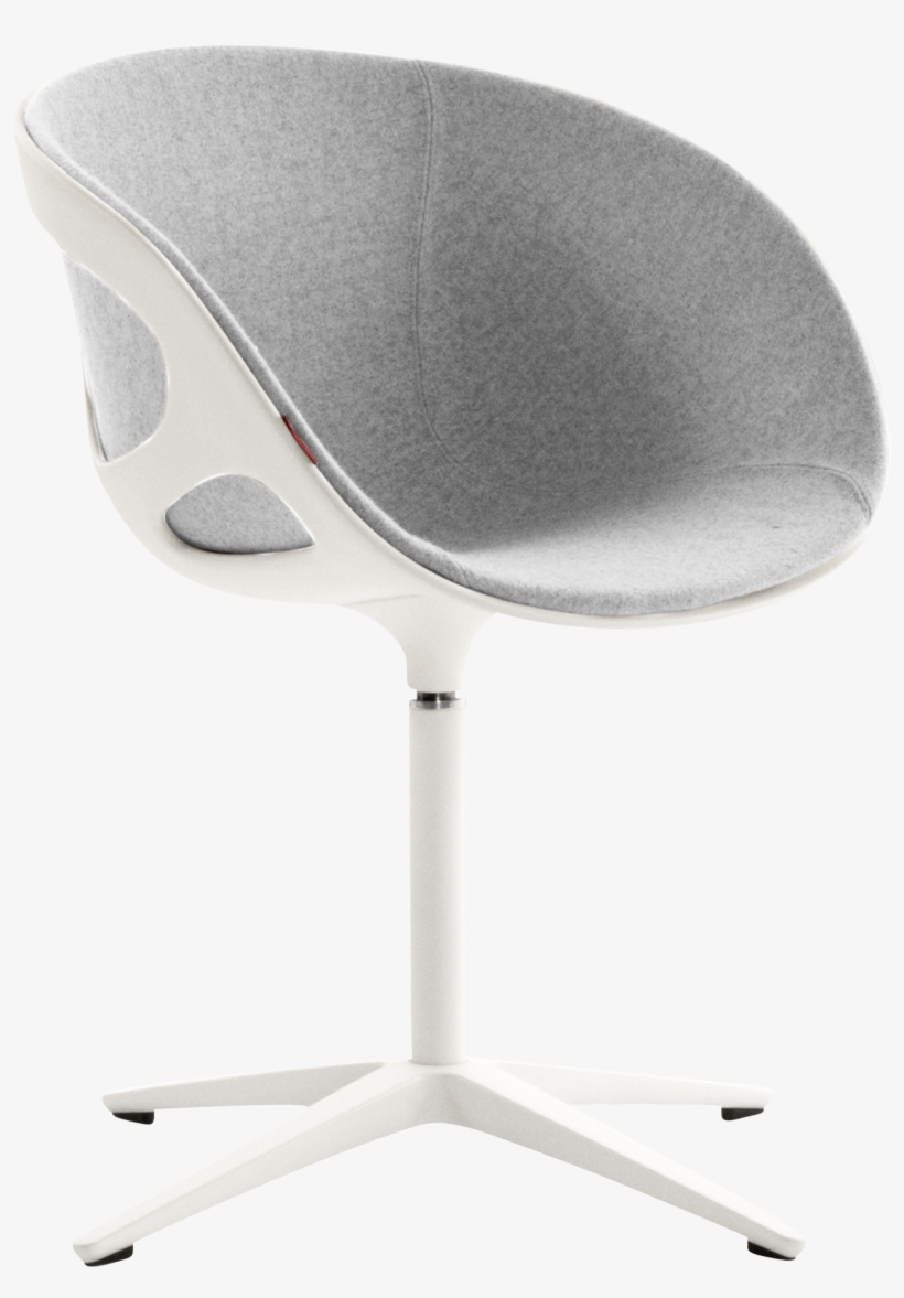 Rin Chair Hiromichi Konno White 4-star Pedestal Base - Fritz Hansen Rin Stol, transparent png download