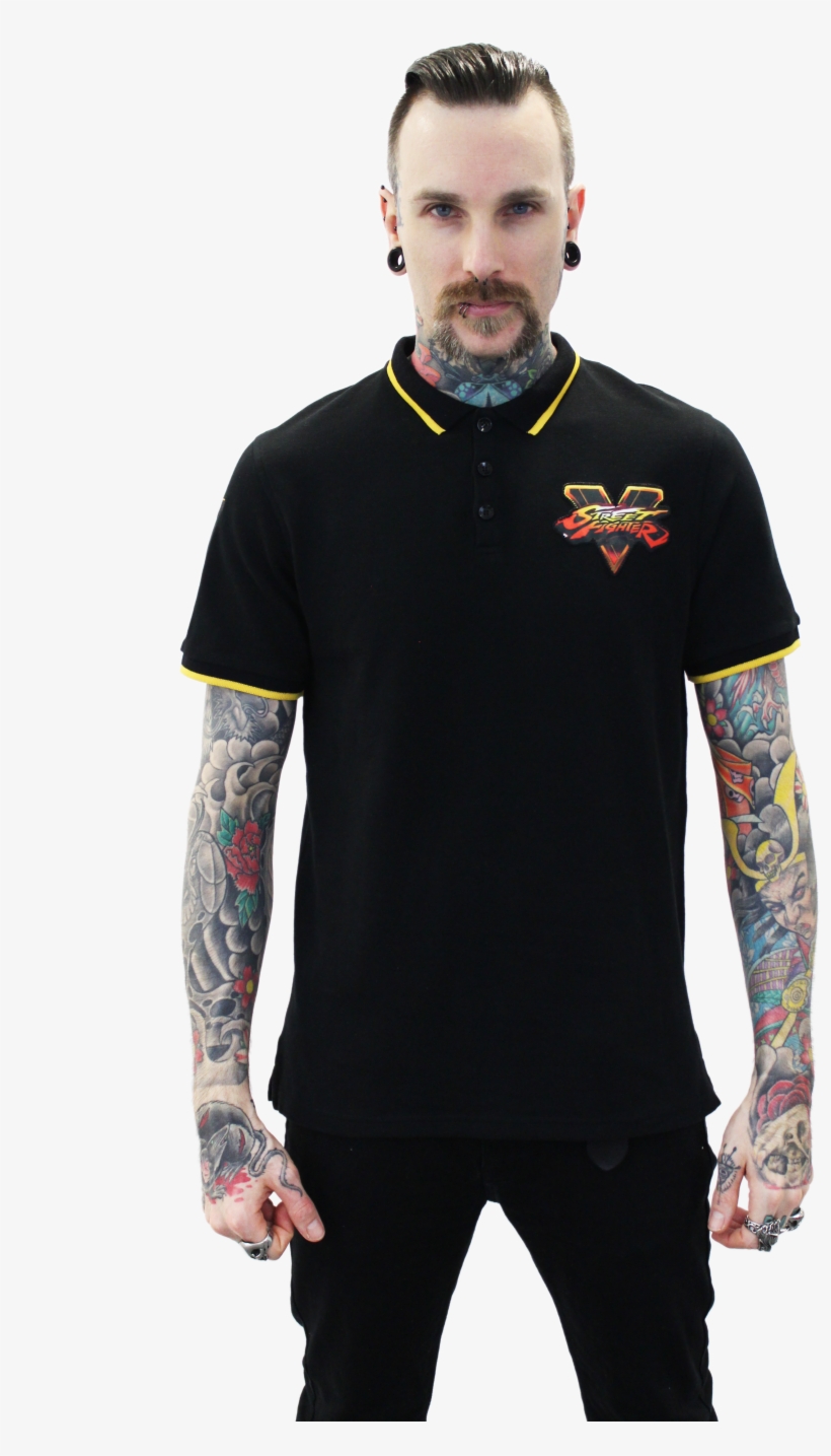 Street Fighter 5 Polo Shirt, transparent png download