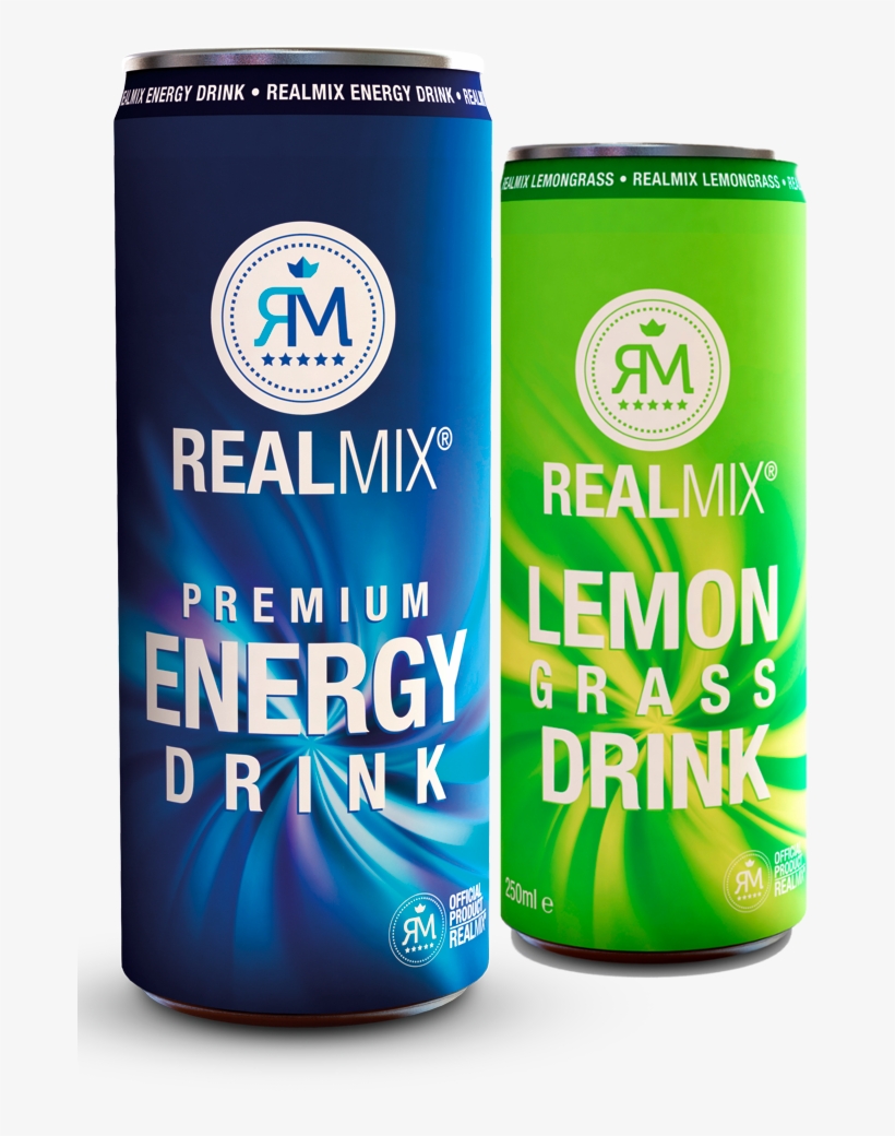 Try It And You Will Understand Why We Called It A Premium - Realmix Energy Drink, transparent png download