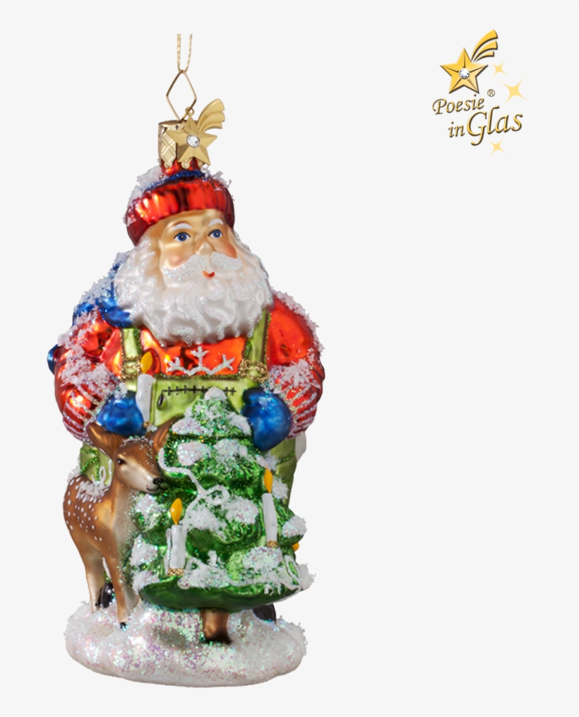 Santa Claus - Christmas Ornament, transparent png download
