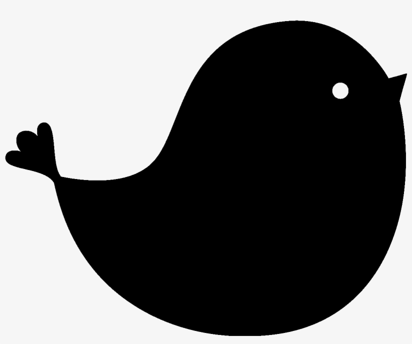 Sticker Ardoise Silhouette Oiseau Ambiance Sticker - Silhouette Oiseau, transparent png download