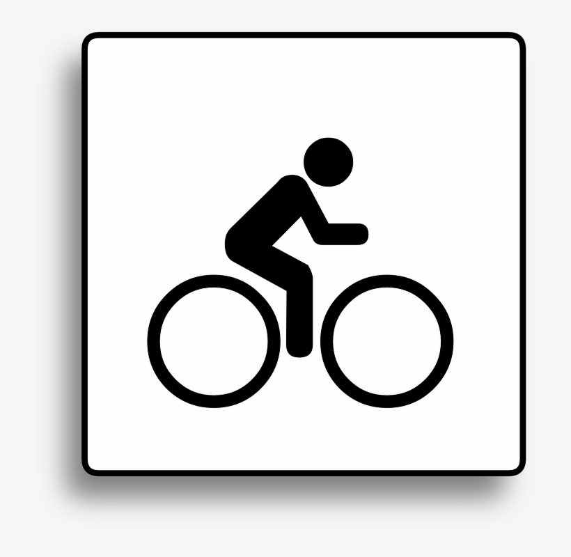 Download Mountain Biking Clip Art Clipart Cycling Mountain, transparent png download