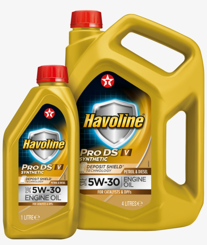 Texaco Havoline Prods V 5w-30 - Havoline Prods V Sae 5w 30, transparent png download