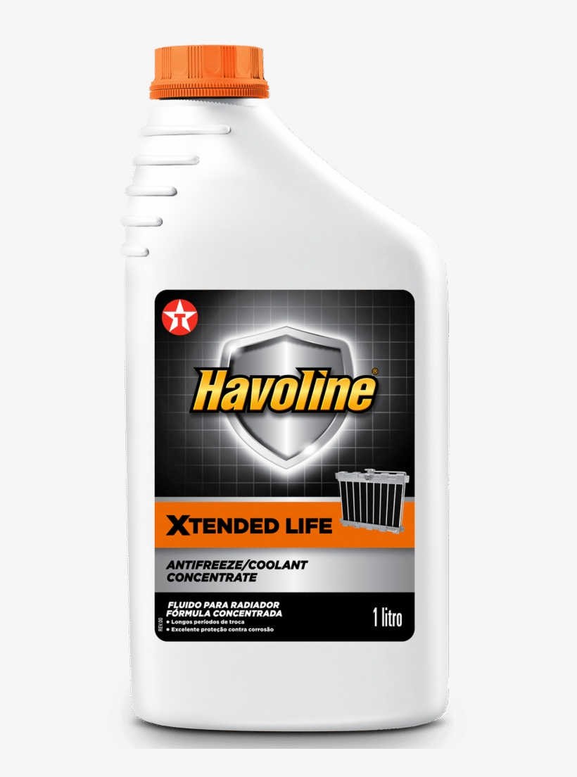 Havoline Xtended Life Antifreeze Coolant - Texaco Anti-freeze Coolant - 1 Gl (3.785 Lt), transparent png download