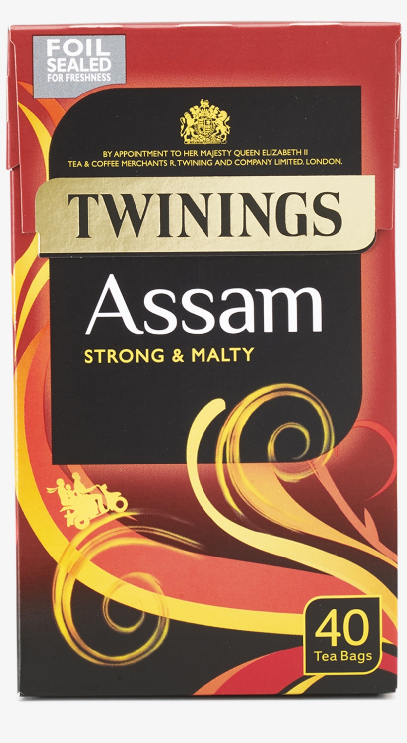 Twinings Assam Tea 40 Bags X 4, transparent png download