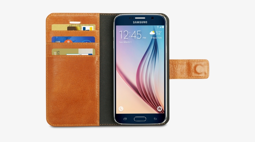 Dbramante1928 Leather Flip Lynge Samsung Galaxy S6, transparent png download
