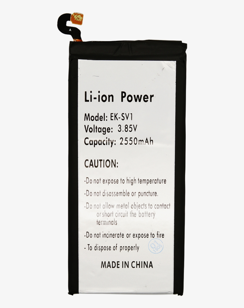 Samsung Galaxy S6 Battery - Galaxy J7 Pro Battery, transparent png download