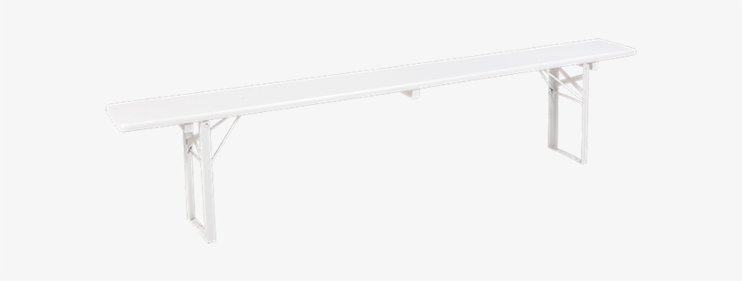 White Wooden Bench H 47 W 220 D 25 Cm - Sofa Tables, transparent png download