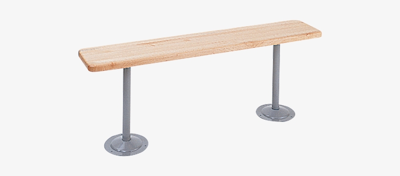 Lacquered Hardwood Plank Style Locker Room Bench Tops - Bench, transparent png download