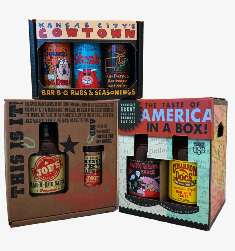 Gifts - Cowtown Bar-b-q Rub & Seasoning Gift Box, transparent png download