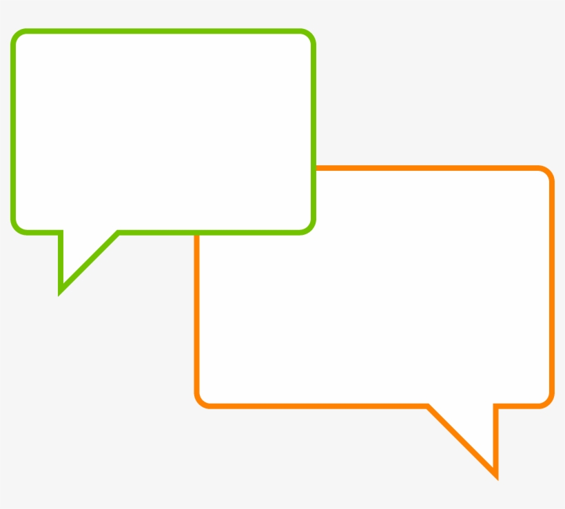 Conversation Bubbles - Characters, transparent png download