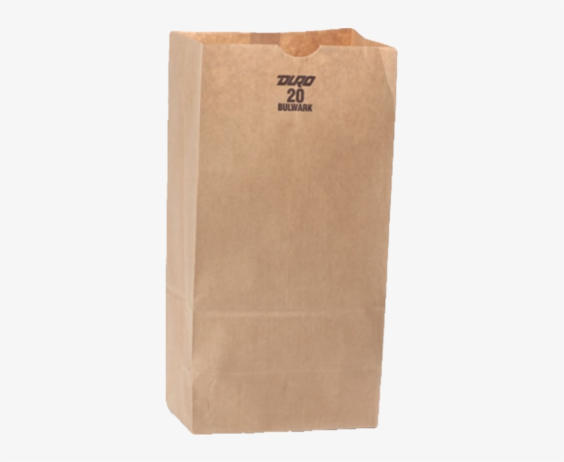 20 Lb Brown Paper Bags - Paper, transparent png download