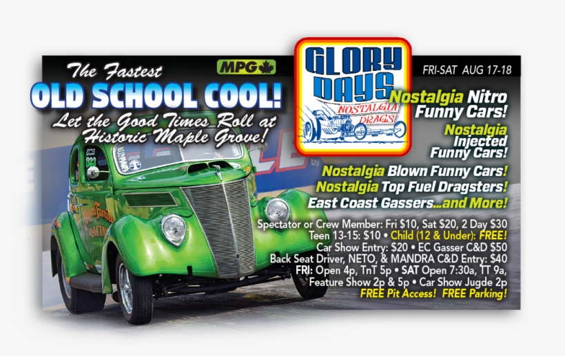 Glory-days - Antique Car, transparent png download