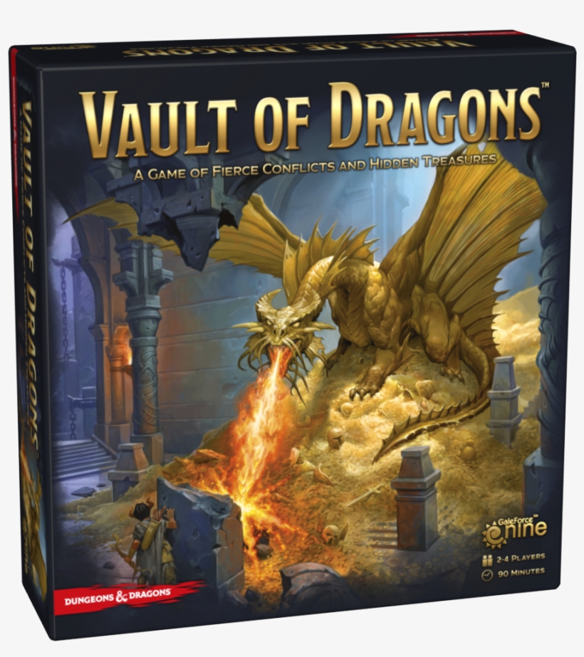 D&d Vault Of Dragons Boardgame Unboxing - Vault Of Dragons Board Game, transparent png download