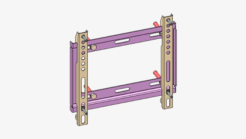 Hikvision™ Ds-dm8484w Wall Mount Bracket//soporte De - Shelving, transparent png download