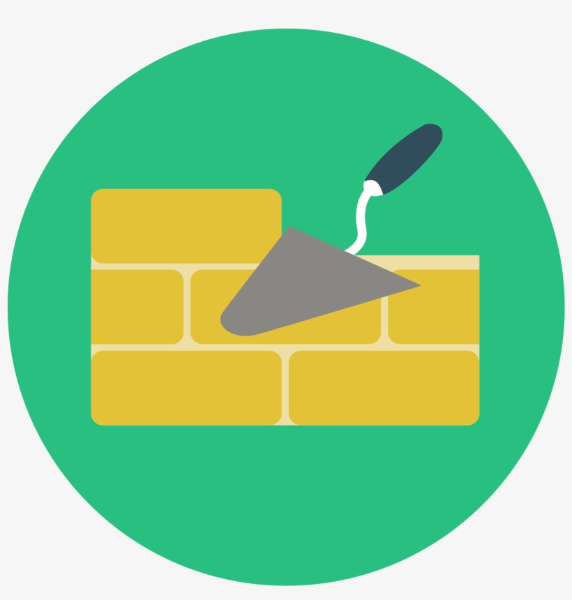 Pared De Construcción Icon - Construccion Icono Png, transparent png download