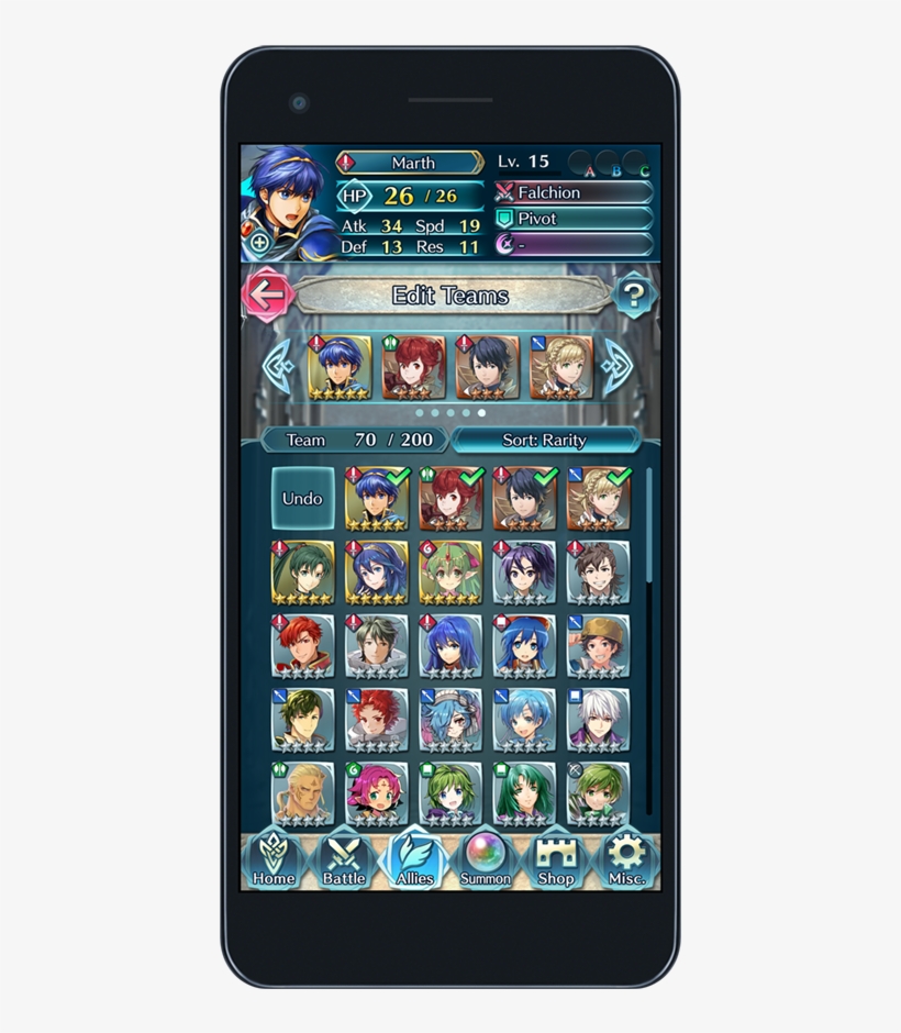 Fire Emblem Heroes Comes To Smartphones In February - Fire Emblem Heroes Mobile, transparent png download