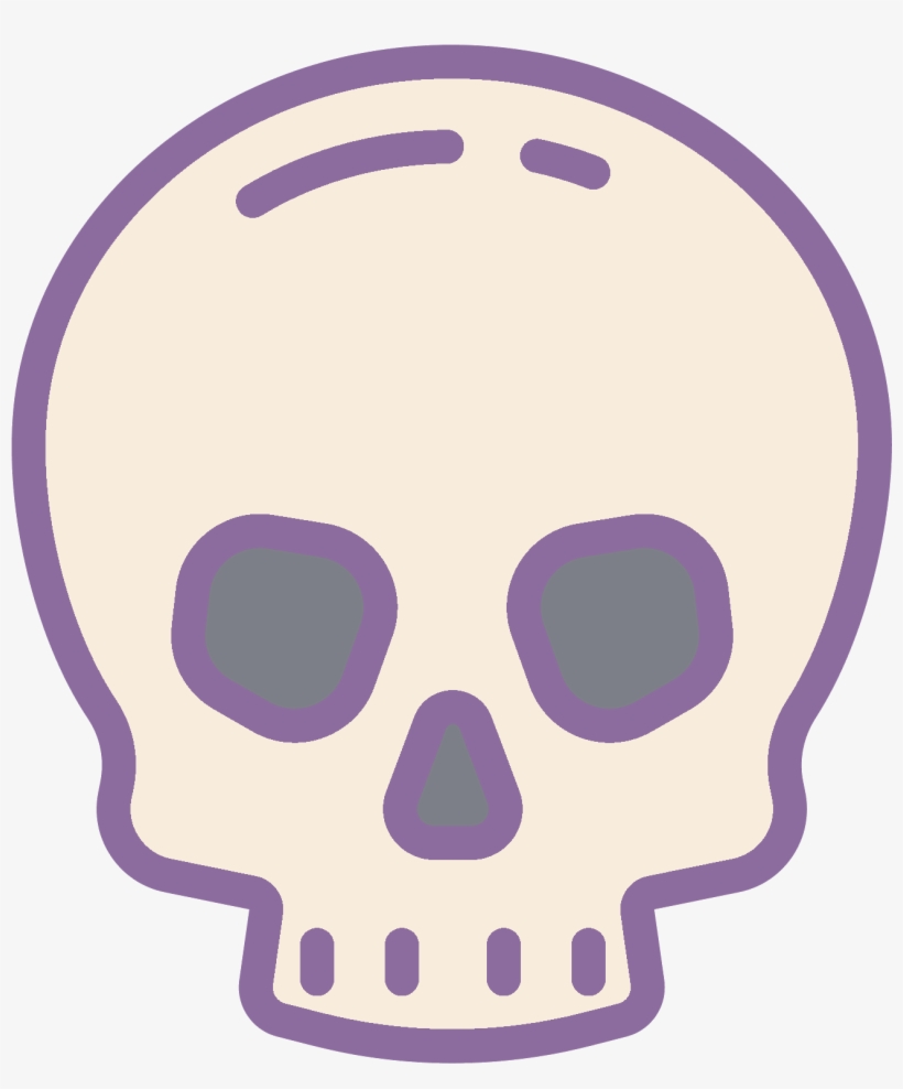 An Empty Skull, Mandible Missing - Skull, transparent png download