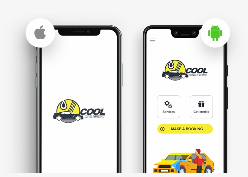 Cool Car Wash - Car, transparent png download