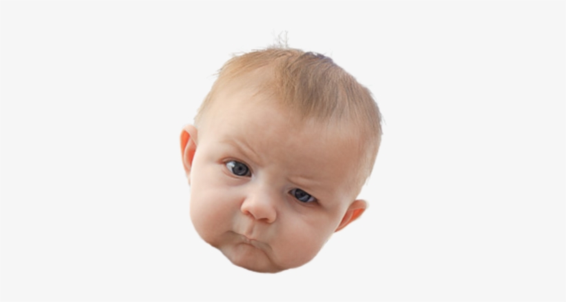 Skeptical Baby - Brass Finish Baby Knucks Bottle Opener Keychain Bad, transparent png download