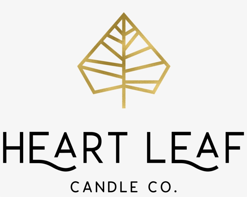 Heart Leaf Candle Co - Triangle, transparent png download