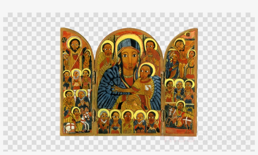 Download Ethiopian Orthodox Art Clipart Ethiopian Orthodox - Ethiopian Orthodox Art, transparent png download
