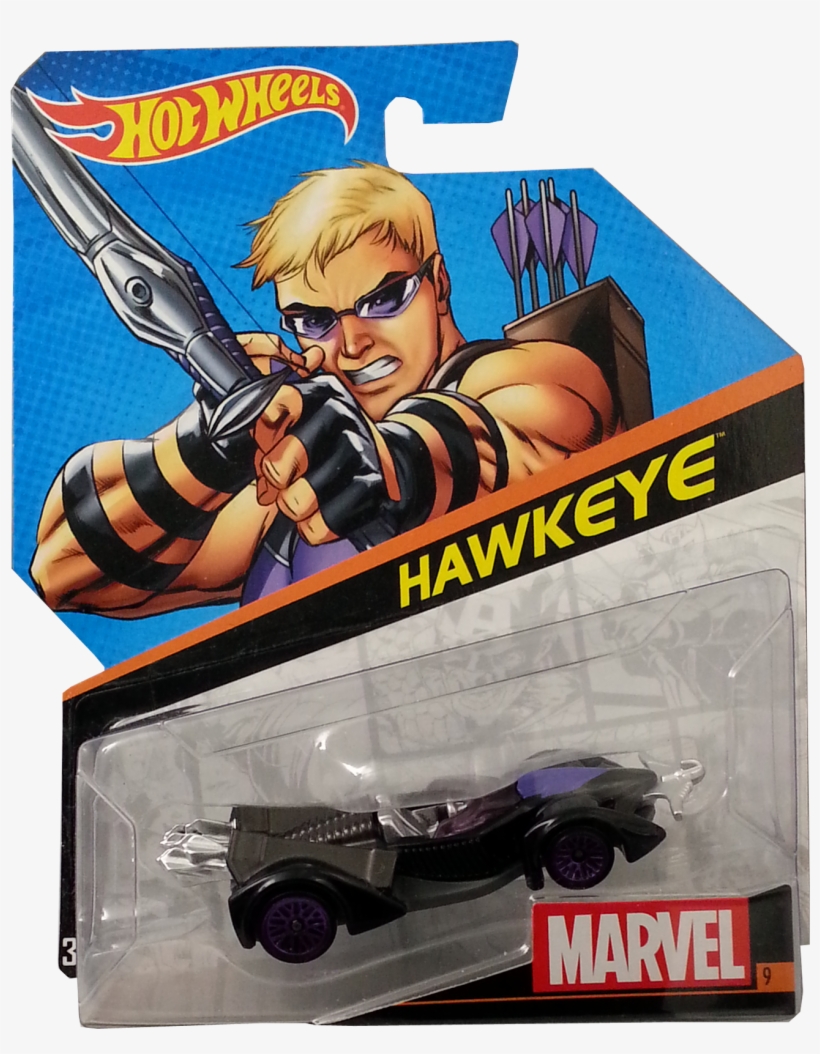 Hot Wheels Marvel Hawkeye, transparent png download