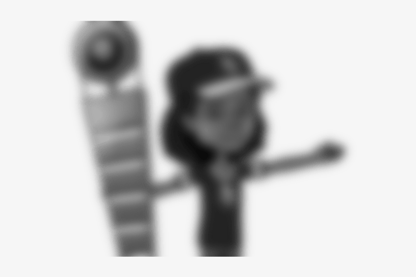 Bitmoji-3 - Monochrome, transparent png download