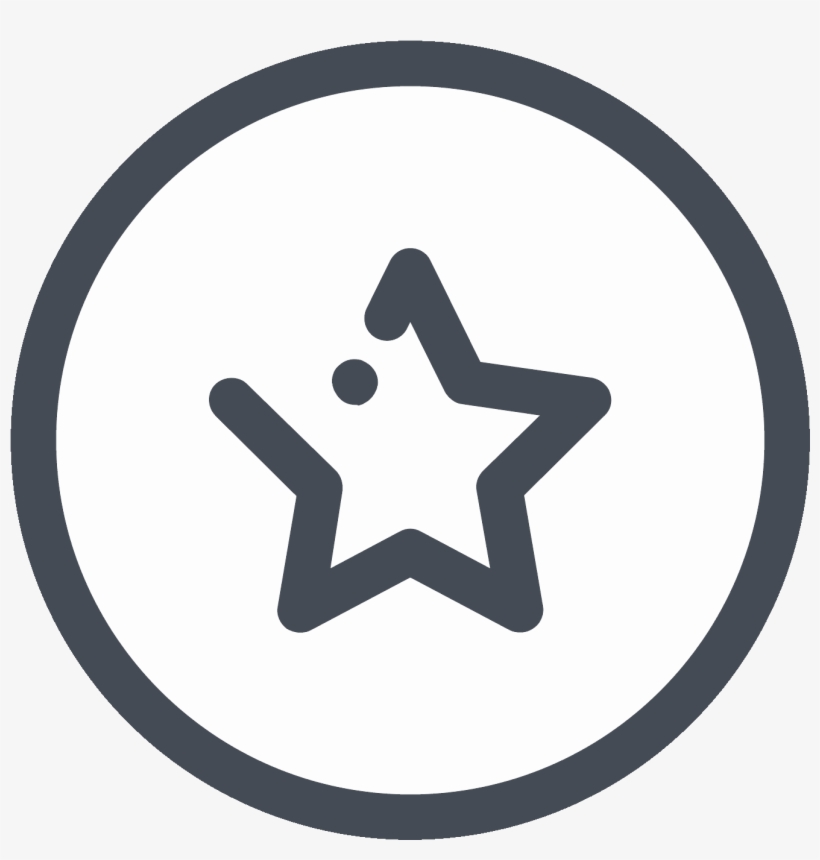 A Star Has Five Pointed Sides Which Are Basically Mini, transparent png download