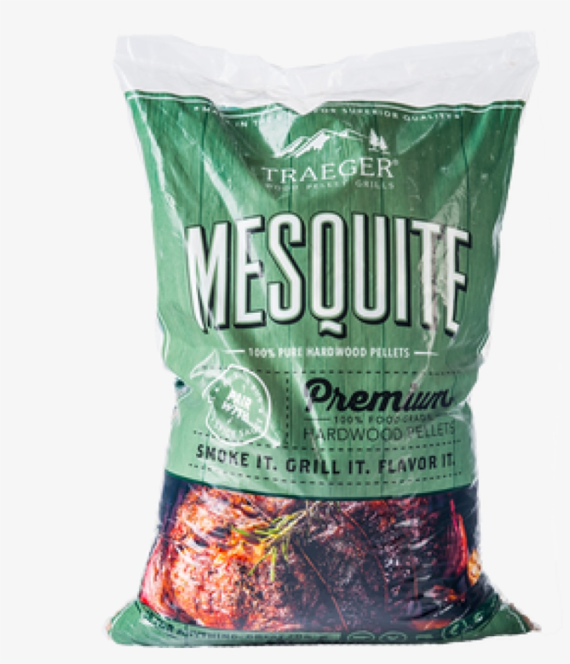 Traeger Mesquite Wood Pellets 20lb - Traeger Mesquite, transparent png download