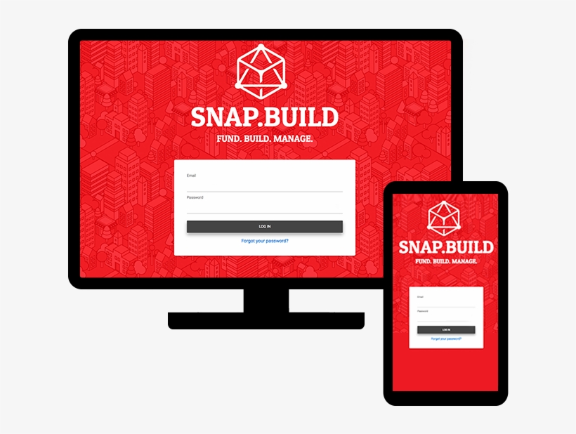 Build Is A Construction Software That Includes Back-office - Display Device, transparent png download